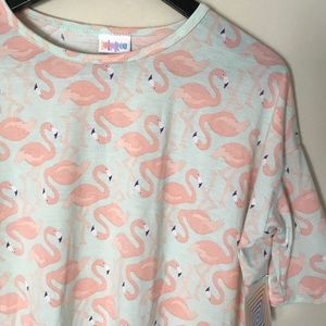 LuLaRoe XS Flamingo Irma - BNWT